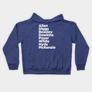 Allen Diggs Beasley Dawkins Poyer Hyde Buffalo Football Kids Hoodie